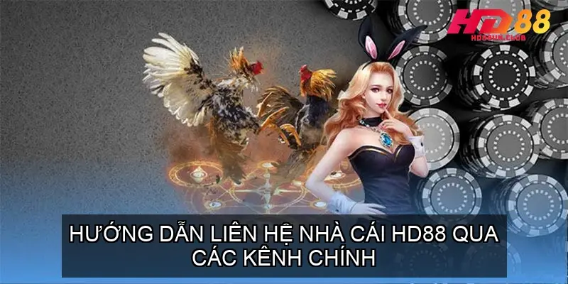 Hướng Dẫn Liên Hệ HD88 Qua Các Kênh Chính Liên hệ HD88 qua các social chính của hệ thống