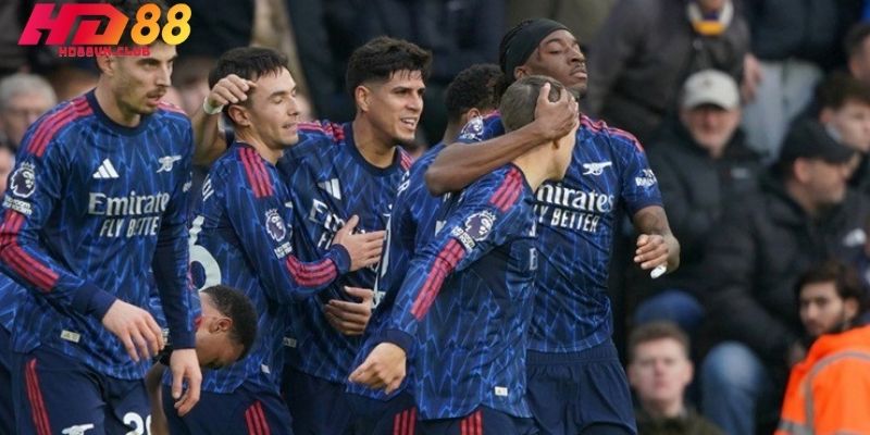 Leeds Đấu Với Arsenal: Thắng lợi 4-0 Khẳng Định Vị Trí TOP 1 Thống kê đáng chú ý sau trận Leeds đấu với Arsenal